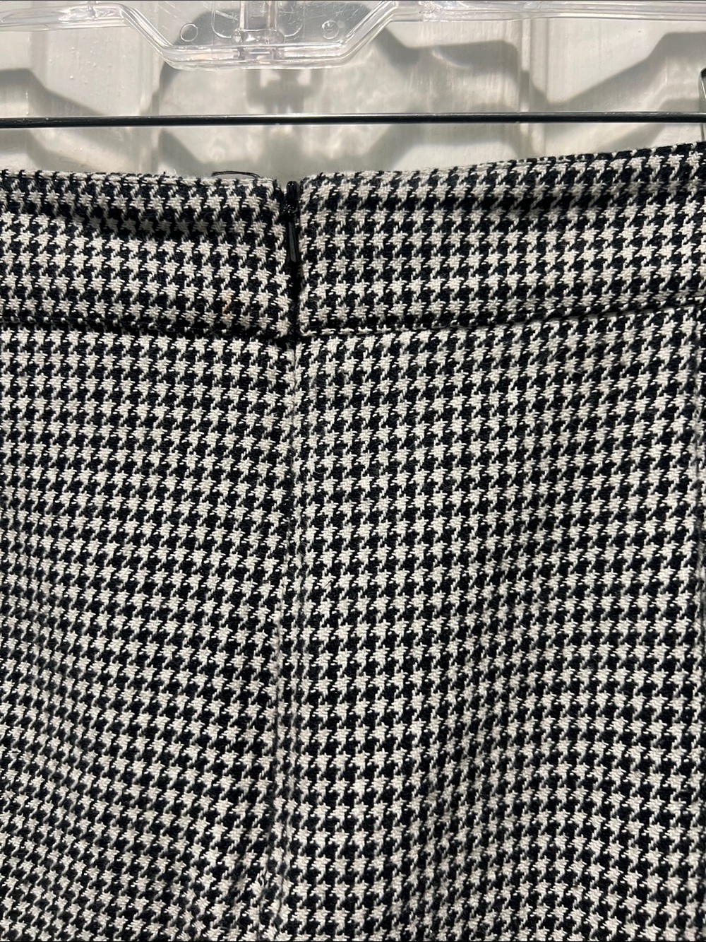 Veronica Beard Black & White Houndstooth Mini Skirt - Picture 8 of 8